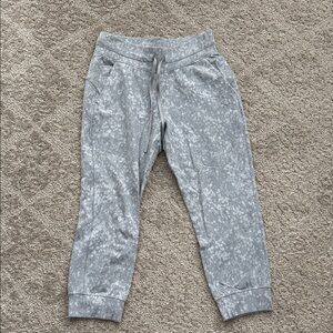 lululemon athletica Gray Patterned Joggers